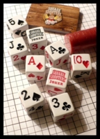 Dice : Dice - Game Dice - Square Shooters Poker by Heartland Consumer Prod. 2010 - Gmone Games Wisc. Oct 2011